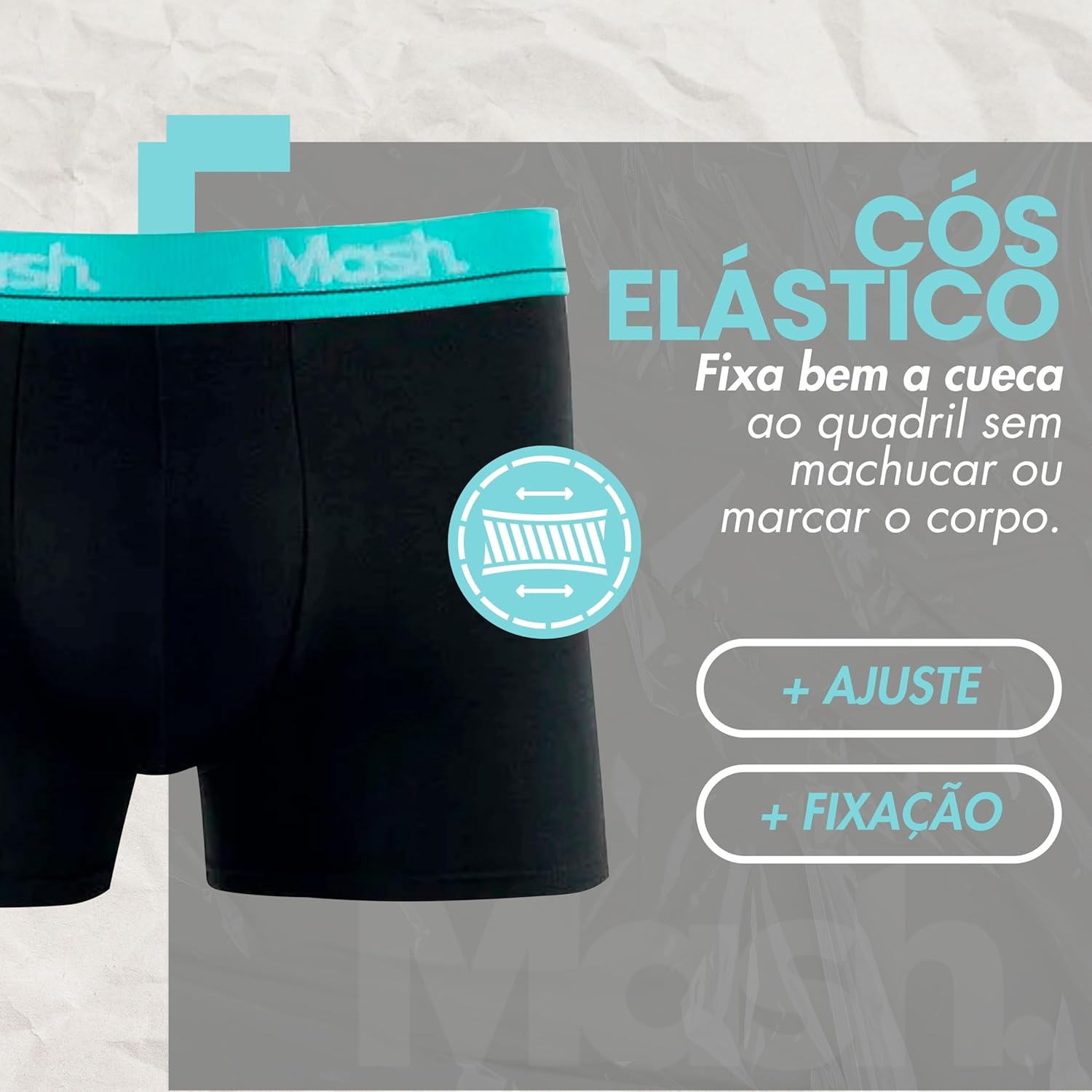 Kit 3 Cuecas Boxer Mash Algodão Respirável Cós Elástico 35MM Colorido Masculina em promoção! Veja a oferta e mais achadinhos de Moda íntima 4 Hoje é o melhor dia para comprar Kit 3 Cuecas Boxer Mash Algodão Respirável Cós Elástico 35MM Colorido Masculina com aquele preço maroto! Promoção! Aproveite a oferta! 4