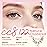 BEPHOLAN False Eyelashes With Tweezers- Ultra-thin False Lashes10 Pairs Eyelashes Pack Natural look Lash Strips Lightweight Lashes with Soft Clear Band(CCS122)