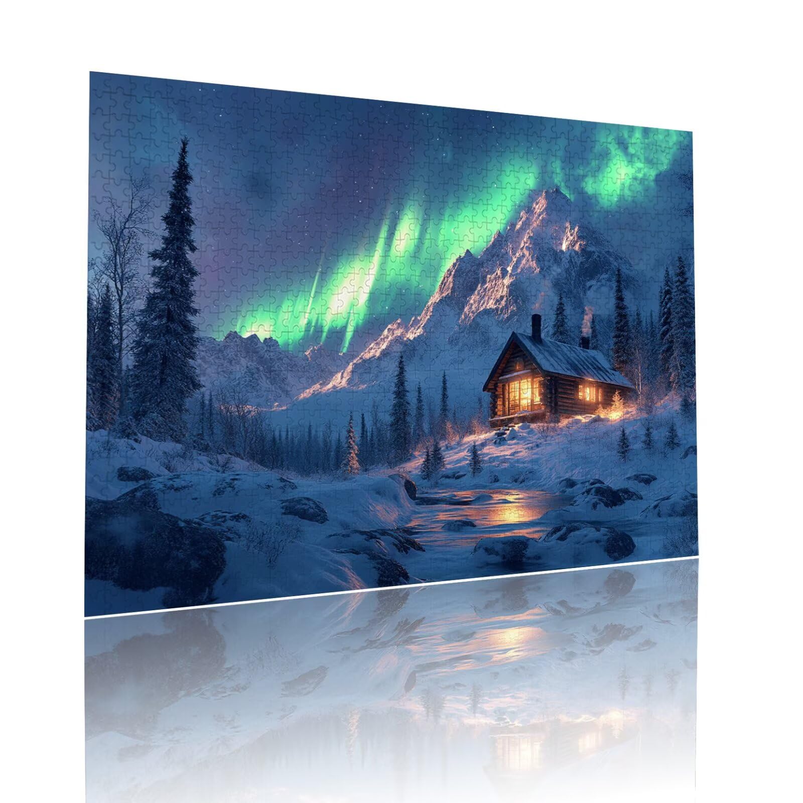 Puzzle Erwachsene 3000 Teile Aurora Sternenhimmel Educa Jigsaw für Kinder ab 8 Jahren Mädchen Jungen, Erwachsene Impossible Klassische Puzzles, Anspruchsvoll Spielspaß, Als Geschenke 81x122cm t-376