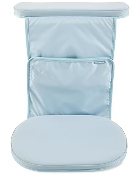 Skip Hop Baby Bath All-in-One Cushioned Elbow Saver & Kneeler Pad Set with Height-Adjustable Design and Quick-Dry Material, Wave