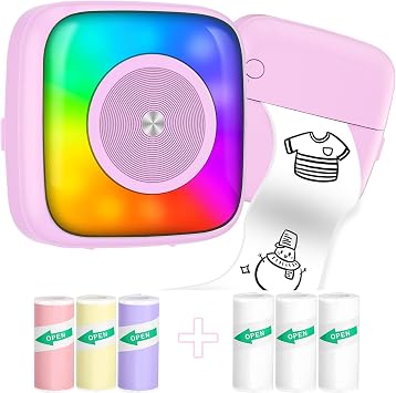 Lebt Mini Printer Sticker Printer