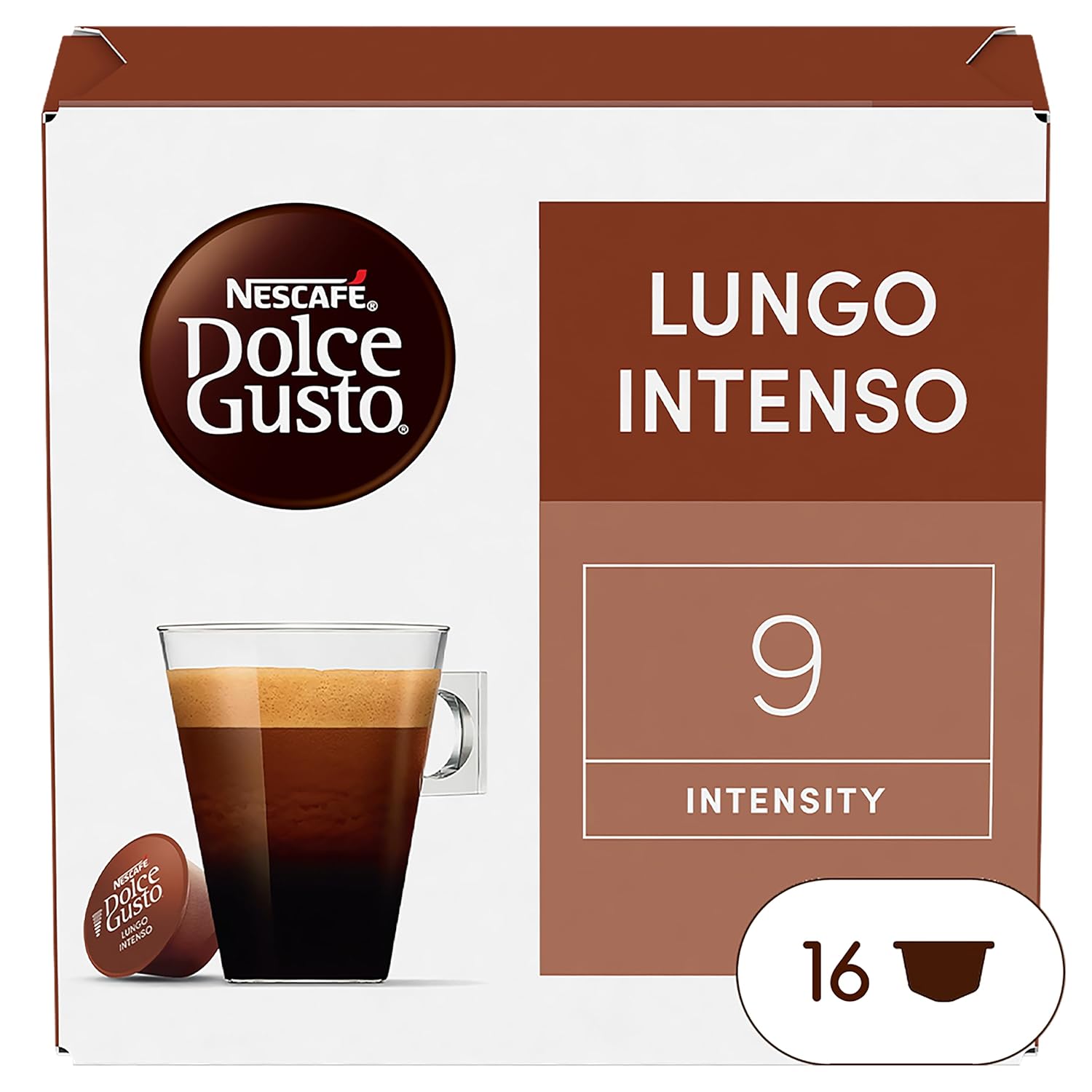 NESCAFÉ Dolce Gusto LUNGO INTENSO Contains 16 drinks