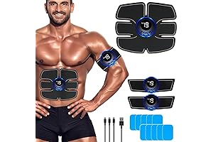 Abs Muscle Portable Toner - Trainer Workout Equipment for Men Woman Abdomen Home Office Exercise