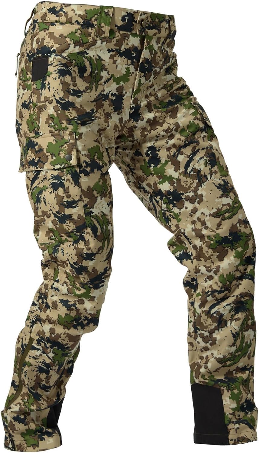 BASSDASH Walker Men’s Waterproof Breathable Hunting Pants with Silent Outer Fabric for Fishing Turkey Upland BASSDASH Walker Men’s Waterproof Breathable Hunting Pants with Silent Outer Fabric for Fishing Turkey Upland