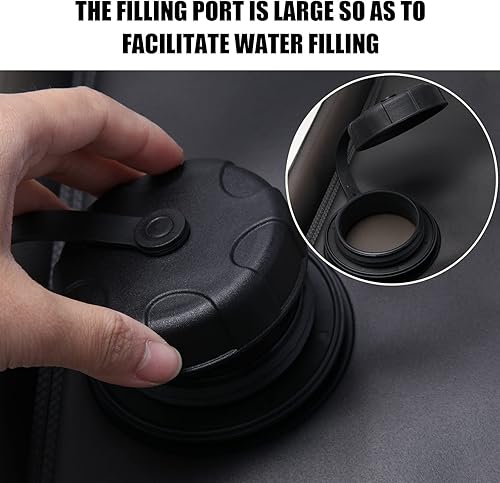 Miniatura 5 de Duchas solares, bolsa de ducha para exteriores de 3ª generación, un modelo de durabilidad, ducha portátil de 4 galones/15 litros, kit de ducha de