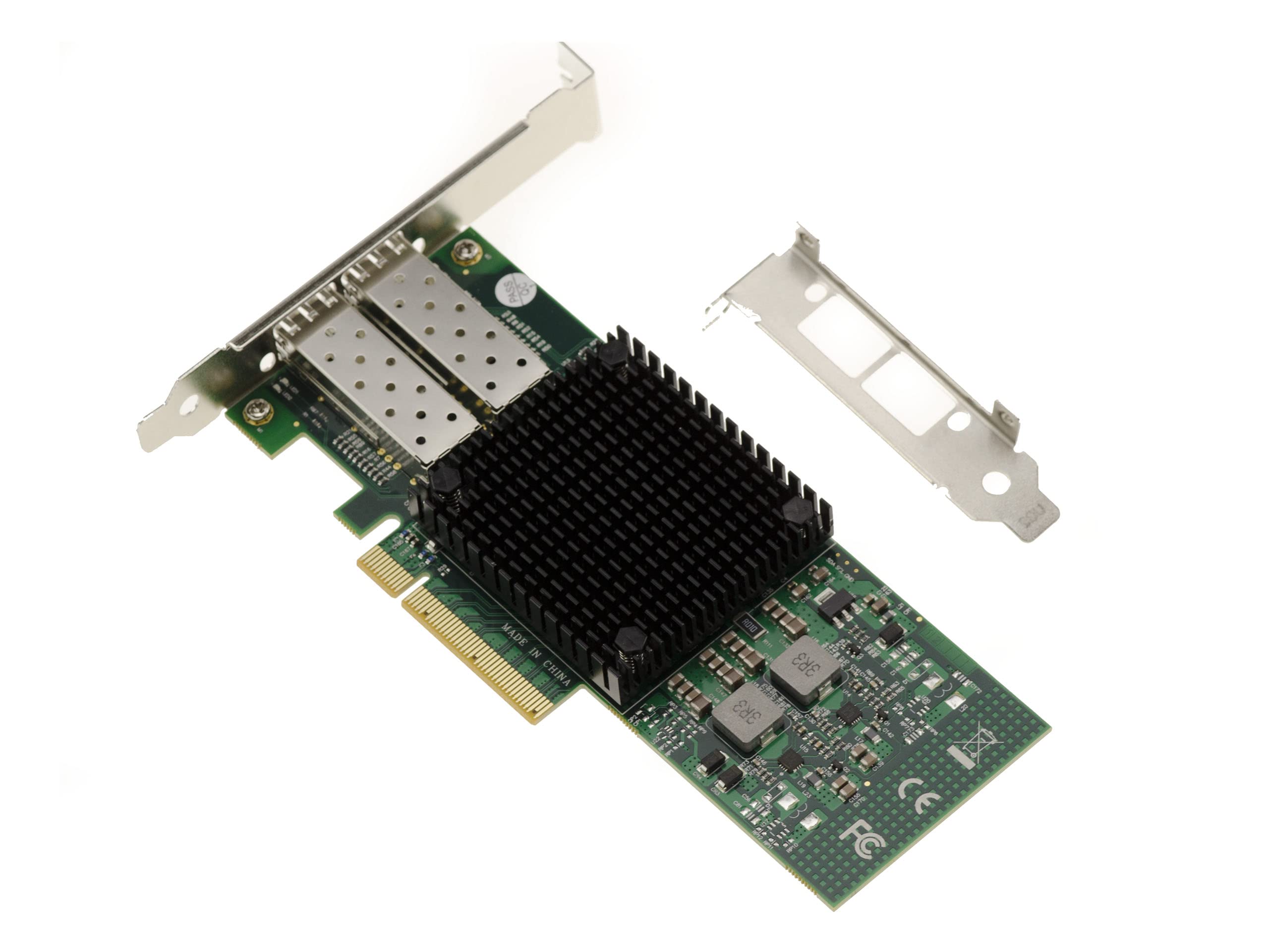 KALEA-INFORMATIQUE Scheda controller PCIe LAN 10G Fibra SFP+ a 2 porte con chipset adattatore di rete Ethernet MELLANOX X-3-10GbE