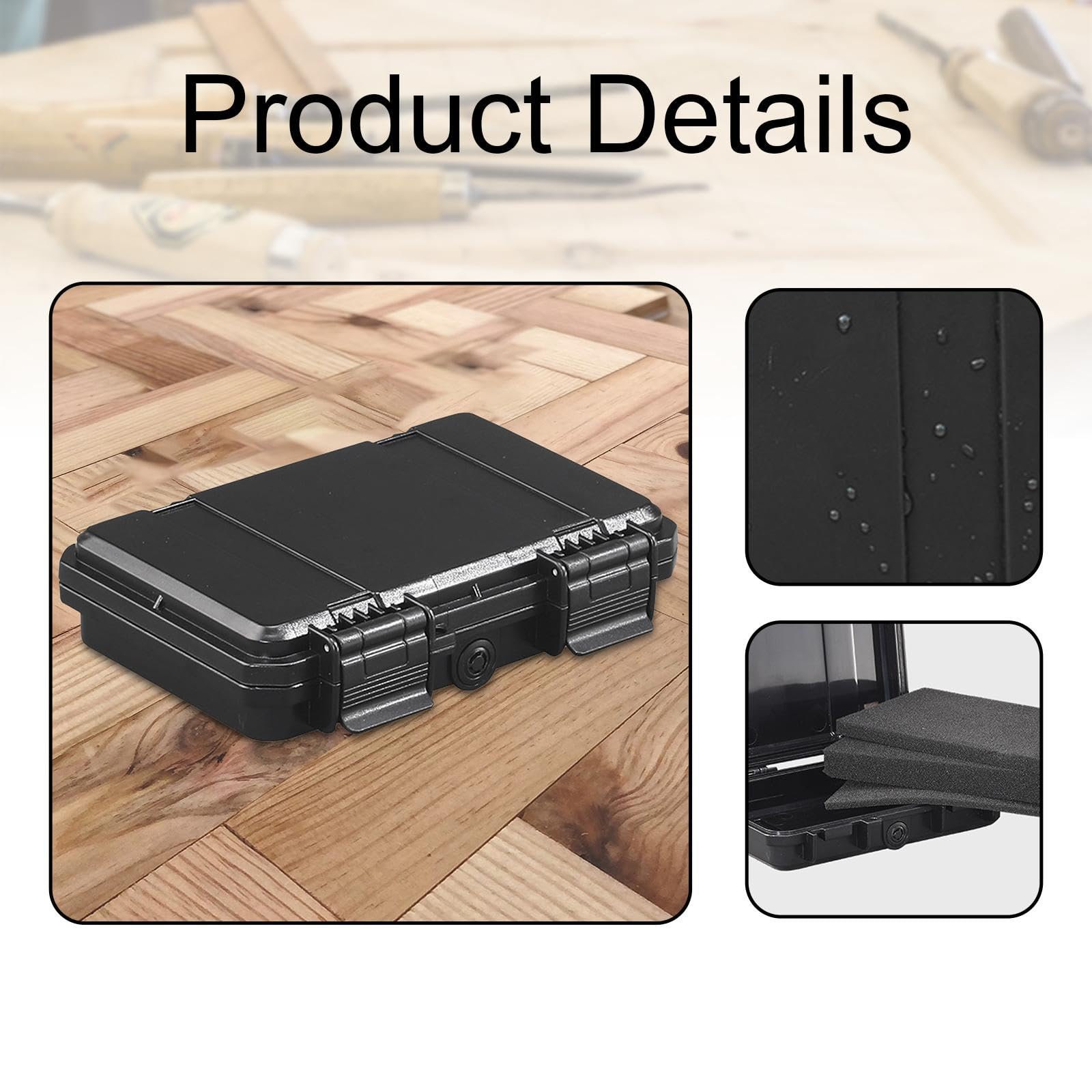 Amazon.co.jp: ハードケース 収納ケース 防水 保護 コンパクト 工具