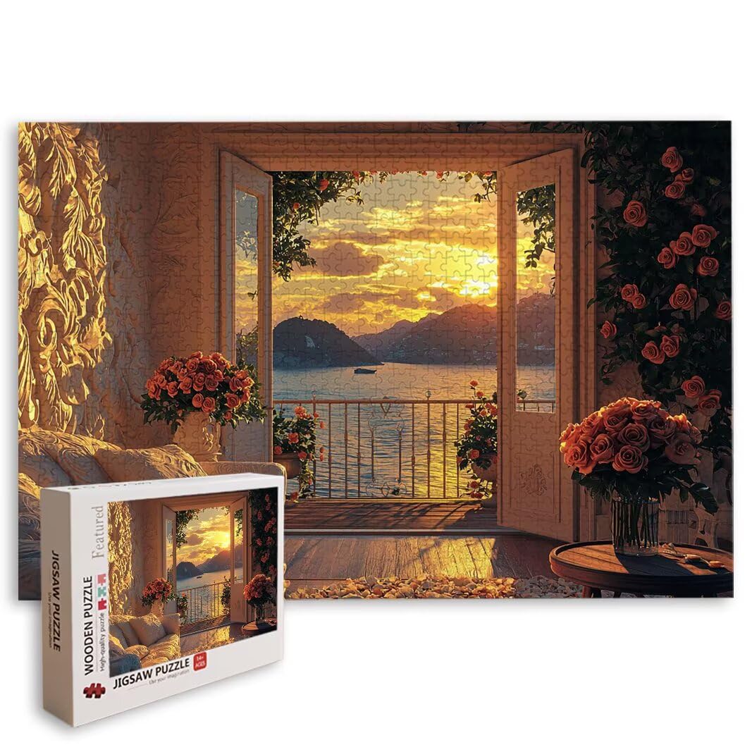 Puzzle Casa, Puzzle 2000 Pezzi Adulti per Decor, Regalo Donna/Uomo -8752