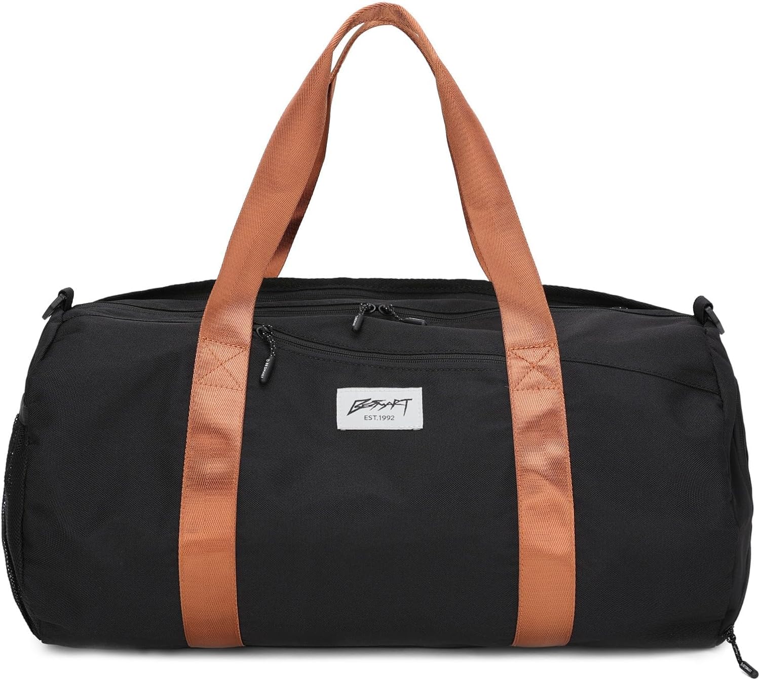 BESMART Gym Bags for Men with Side Pocket，38L Large Sports Gym Duffle Bag