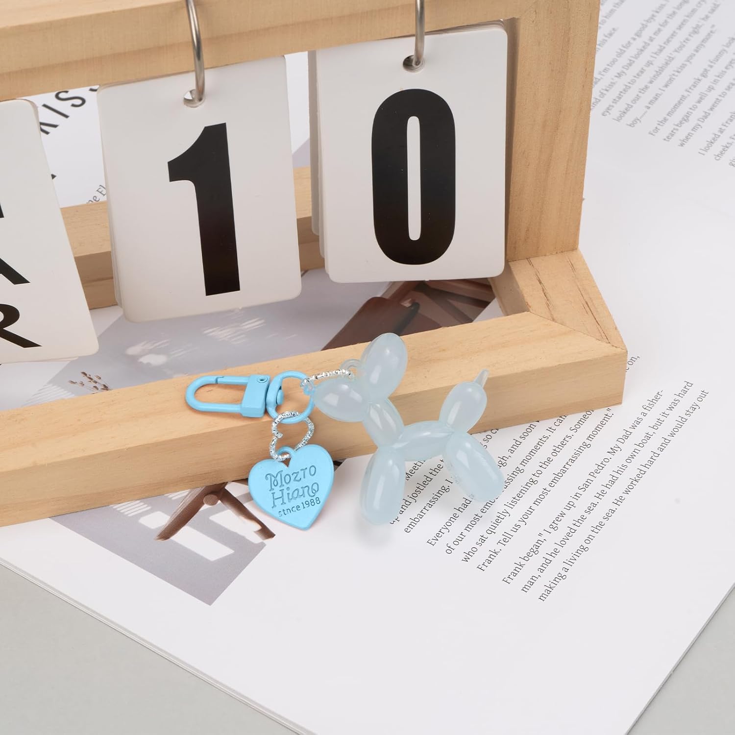 Balloon Dog Keychain Cute Bag Charm Handbag Purse Key Accessories - Image 6