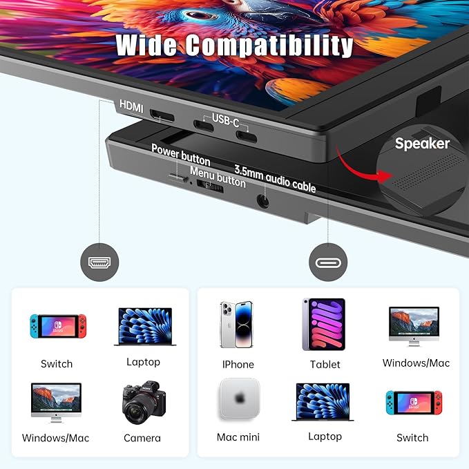 Monitor Extensor Portátil 15.6 FHD IPS miniatura 4