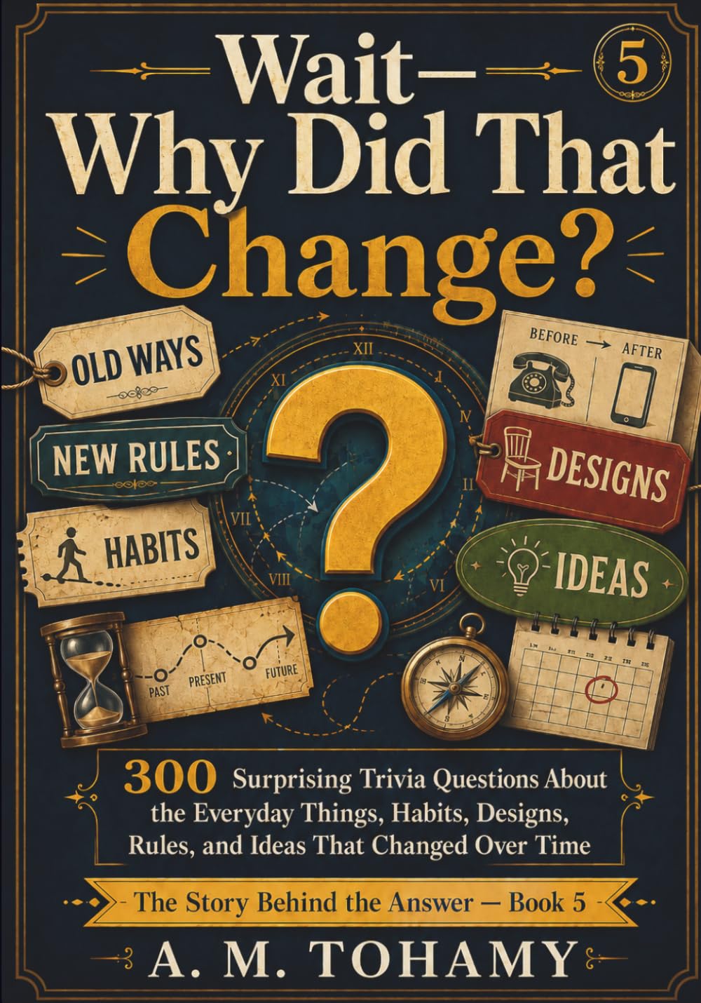 Wait—Why Did That Change?: 300 Surprising Trivia Questions About the Everyday Things, Habits, Designs, Rules, and Ideas That Changed Over Time (The Story Behind the Answer)