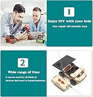 Vista 5 de 20 Pairs AA AAA Batteries Metal Battery Spring Contact Plate Replacement for Remote Control Battery Charger