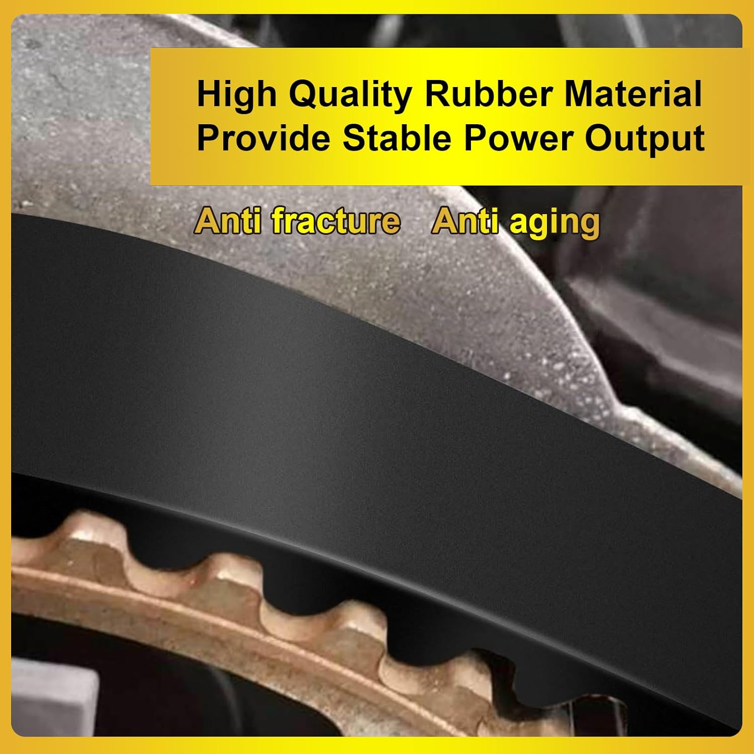 Drive Belt Replace 40022-91 Compatible With Harley-Davidson 1991-2003 Sportster Series all models, 128T, 1 1/8 Inch Width