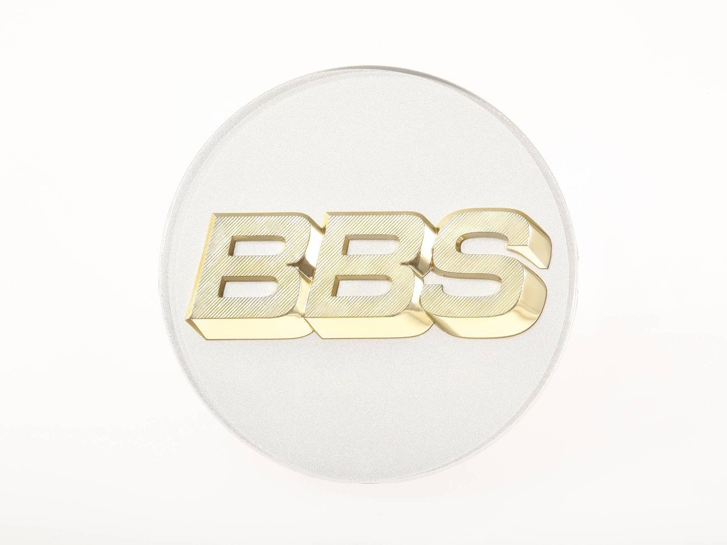 Amazon | BBS 正規品 エンブレム プラチナシルバー 70Φ リング付 