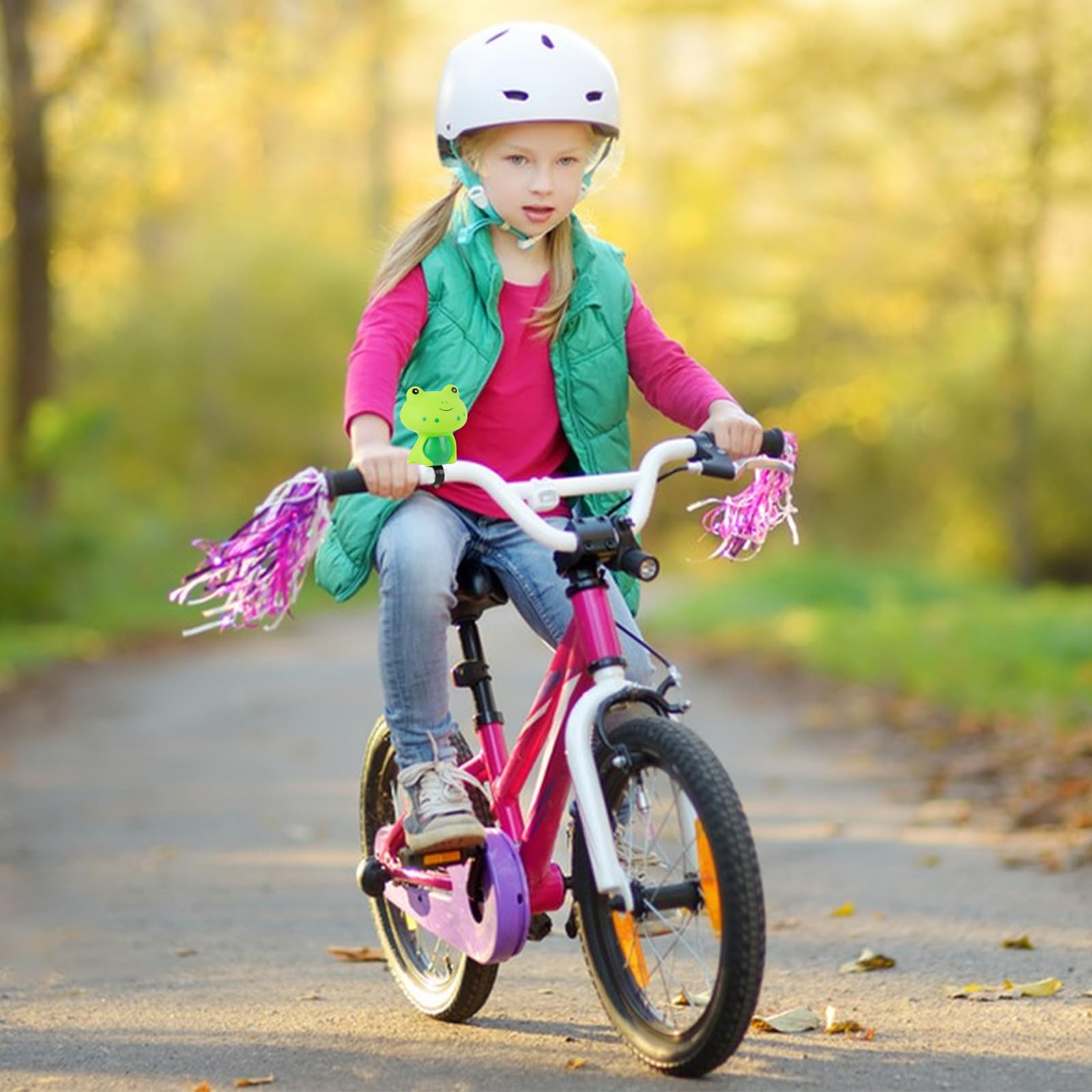 Campanello per bicicletta ragazza ragazzo clacson bicicletta bambini Bike Bell bambini Squeeze Horn Honk per bambini