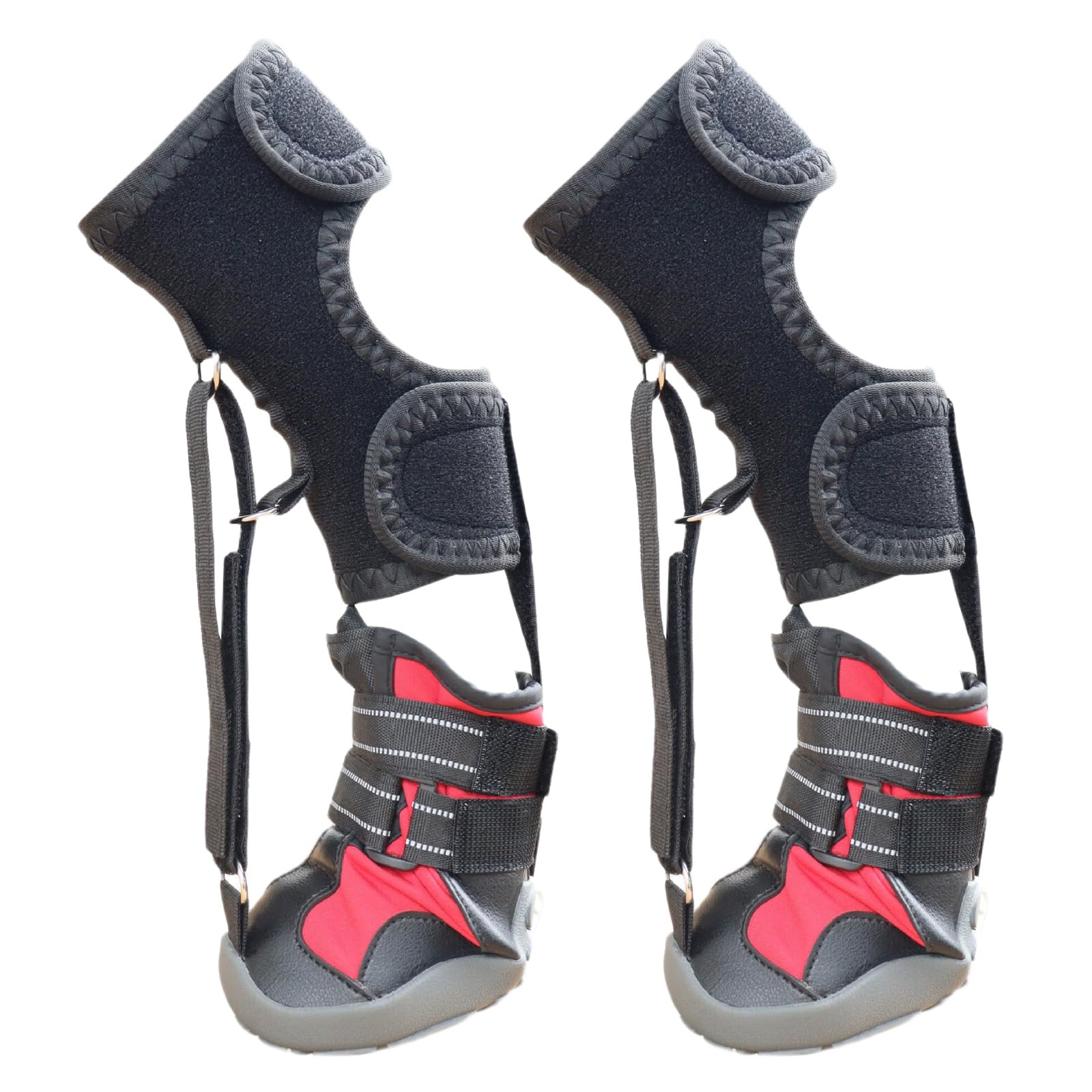 Chaussures pour Chien, attelle de Pied pour Chien avec Bobine pour problèmes de Pied, améliorant la Marche, Aucune Chaussure d ' attelle de Botte d ' Articulation