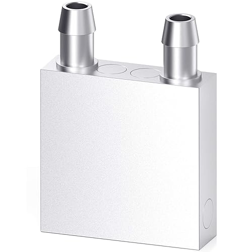 Miniatura 8 de Bloque de enfriamiento de agua de aluminio, sistema de disipador de calor líquido para computadora de PC, gráficos de CPU, radiador, disipador