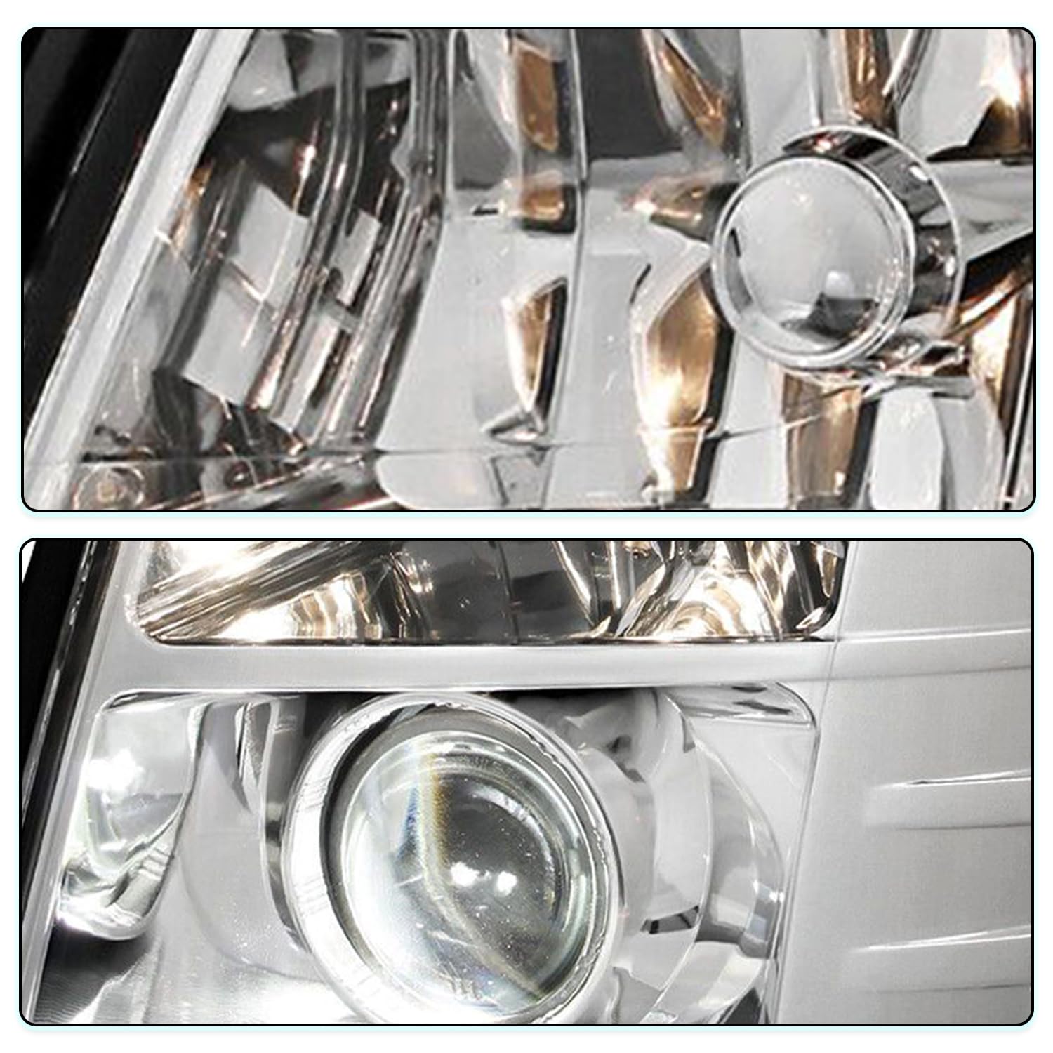 07エスカレード 右側（助手席側）ヘッドライト GM純正 LEDヘッドライト