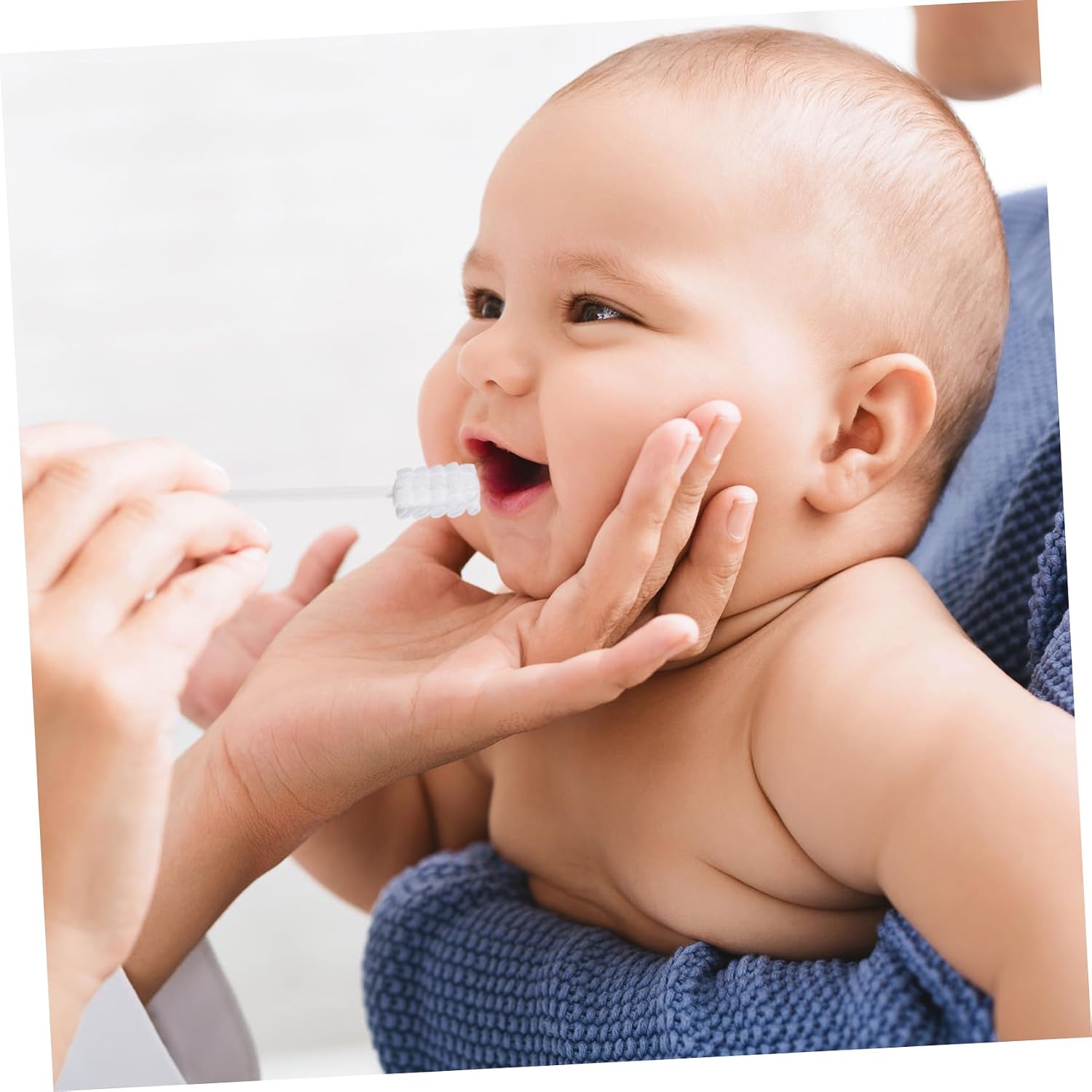 NOLITOY Soft Baby Oral Cleaning Kit 30pcs Baby Tongue Brush Toothbrush Safe for Infants and Toddlers