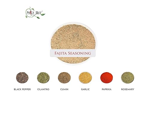 Miniatura 3 de Spice Hut - Mezcla orgánica de condimentos para fajita con sal, mezcla de especias fácil de usar para sabrosas fajitas mexicanas, taco, burrito,