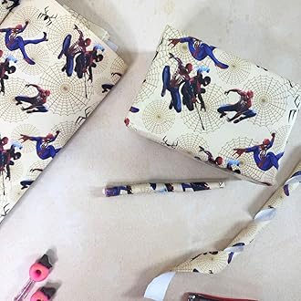 La Trove Colorful Gift Wrapping Paper Pack of 5 Sheets | Cute Decorative Gift...