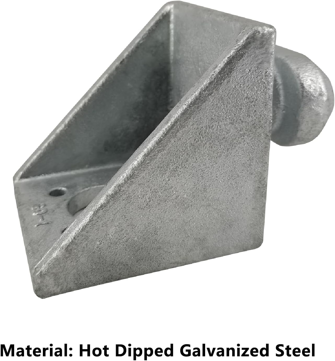 Triangular Shipping Container Side Twist Lock Tie Down Anchor Sea Harbor Freighter and Rail Standard Container, 4 Pack