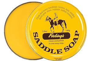 Fiebing's Saddle Soap Brush for Leather Cleaning: A Leathercare Essential for Preserving Your Valuables