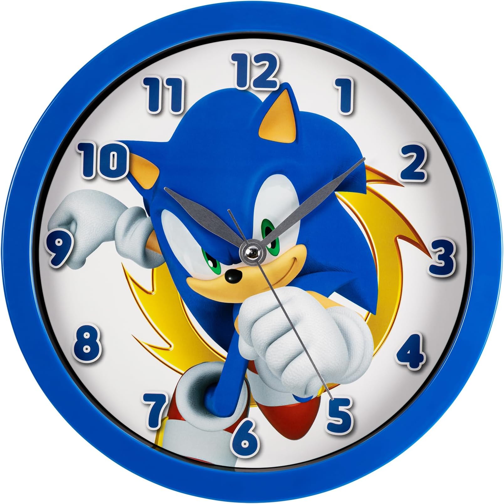 DISNEY Sega Sonic The Hedgehog Blue Wall Clock SNC3002