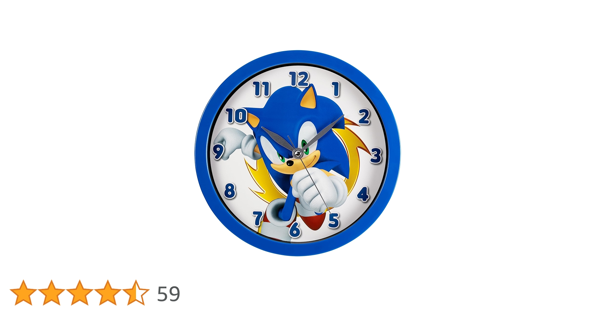 SEGA セガ ソニック・ザ・ヘッジホッグ 壁掛け時計 71c7KefKkFL.jpg_BO30,255,255,