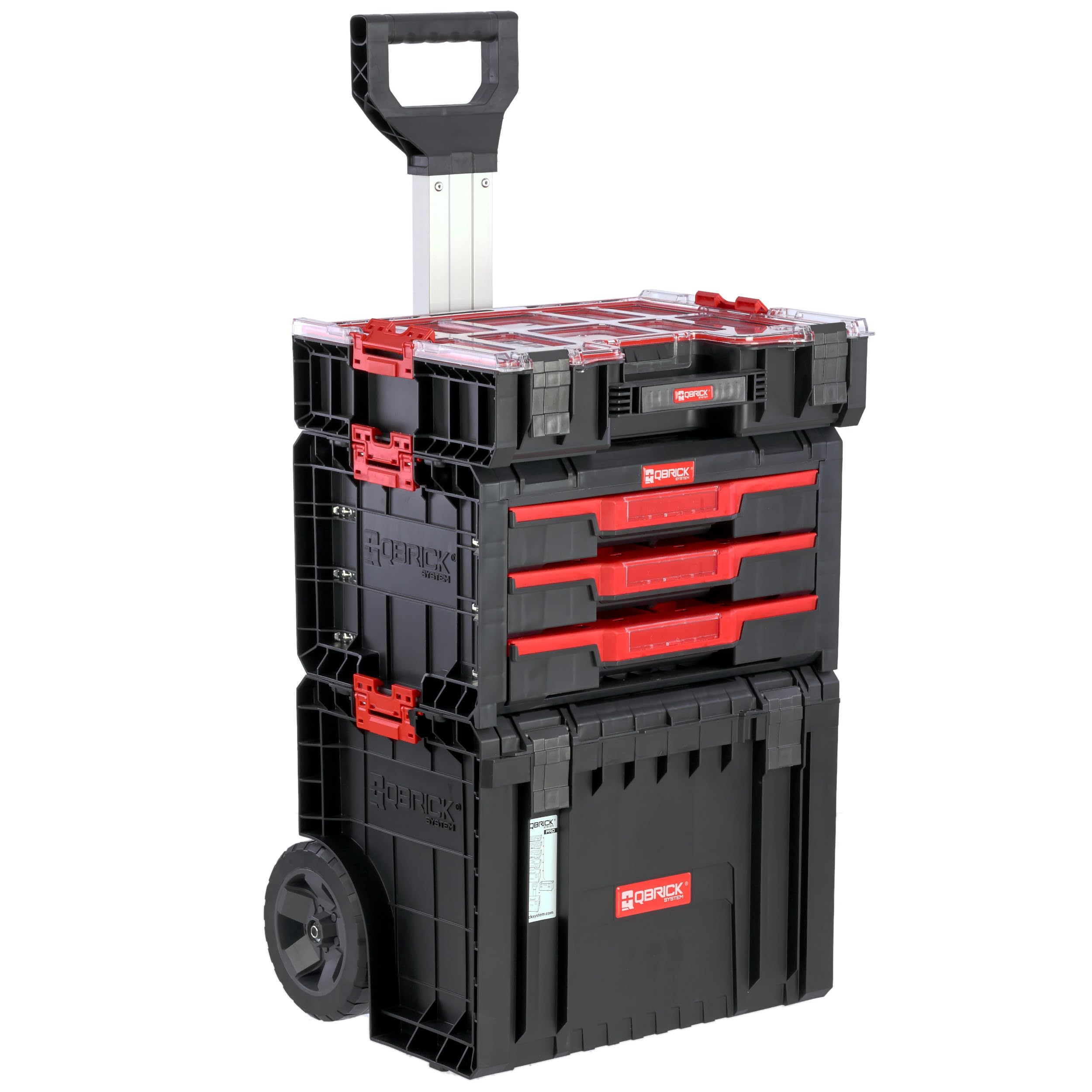 botle Caja de herramientas móvil con cajones y organizador, modular combinable, sistema de almacén de taller, Pro