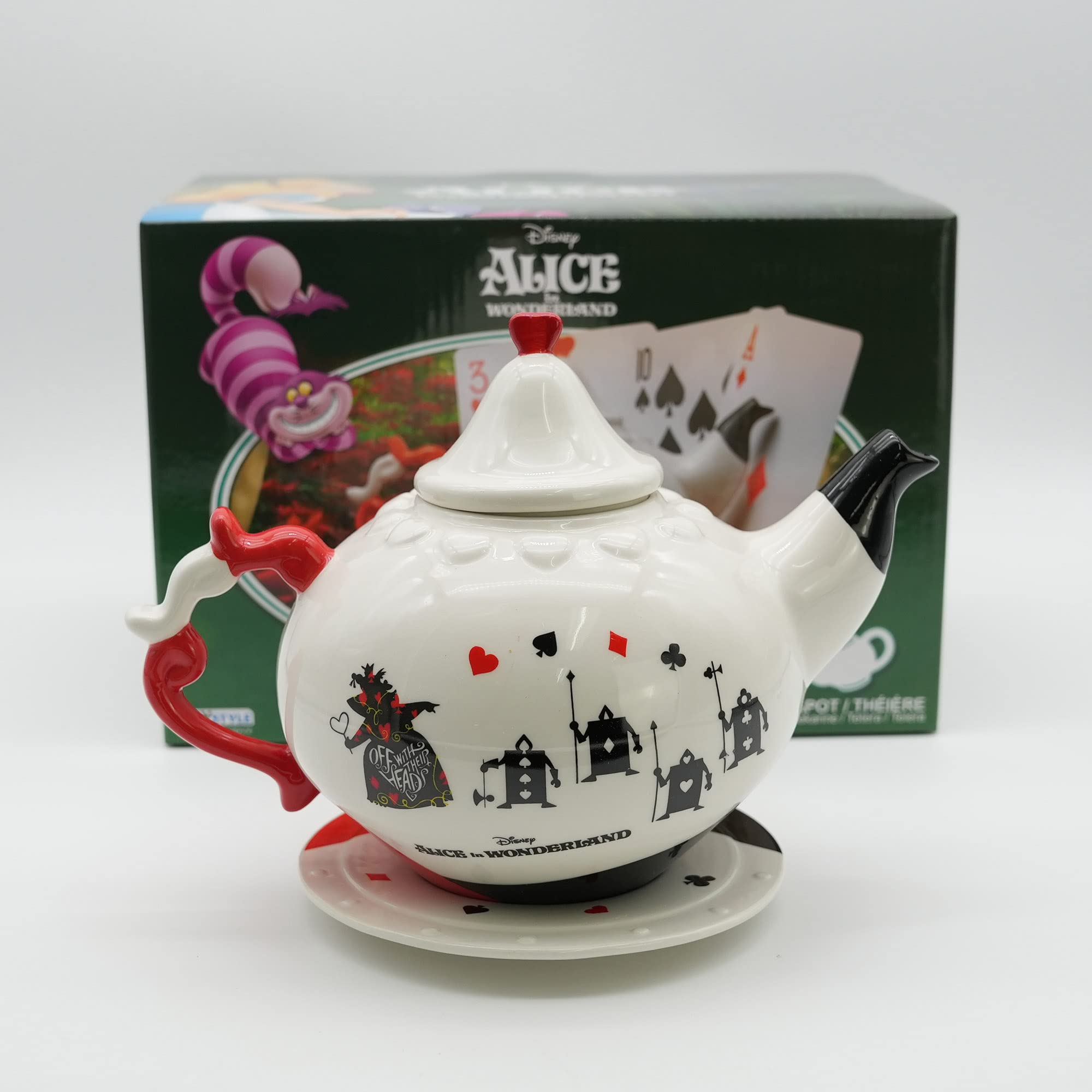 ABYSTYLE - Disney Alice in Wonderland Queen of Heart Teapot