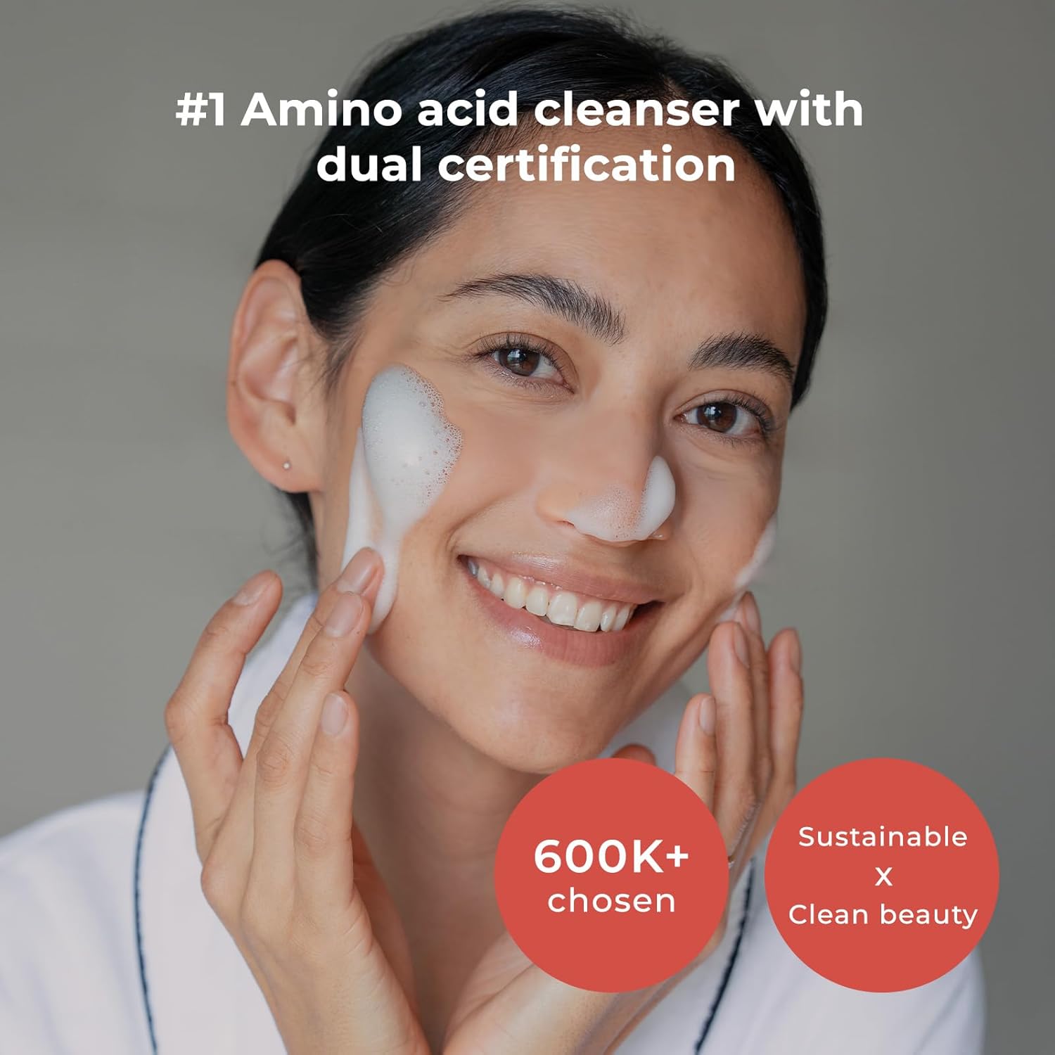 INNA ORGANIC Skin Purifying Cleansing Gel, Makeup Remover & Gentle Face Cleanser, EWG & COSMOS Certified | Essential Oils Infused Skin Care | Luxury Clean Beauty - Image 2