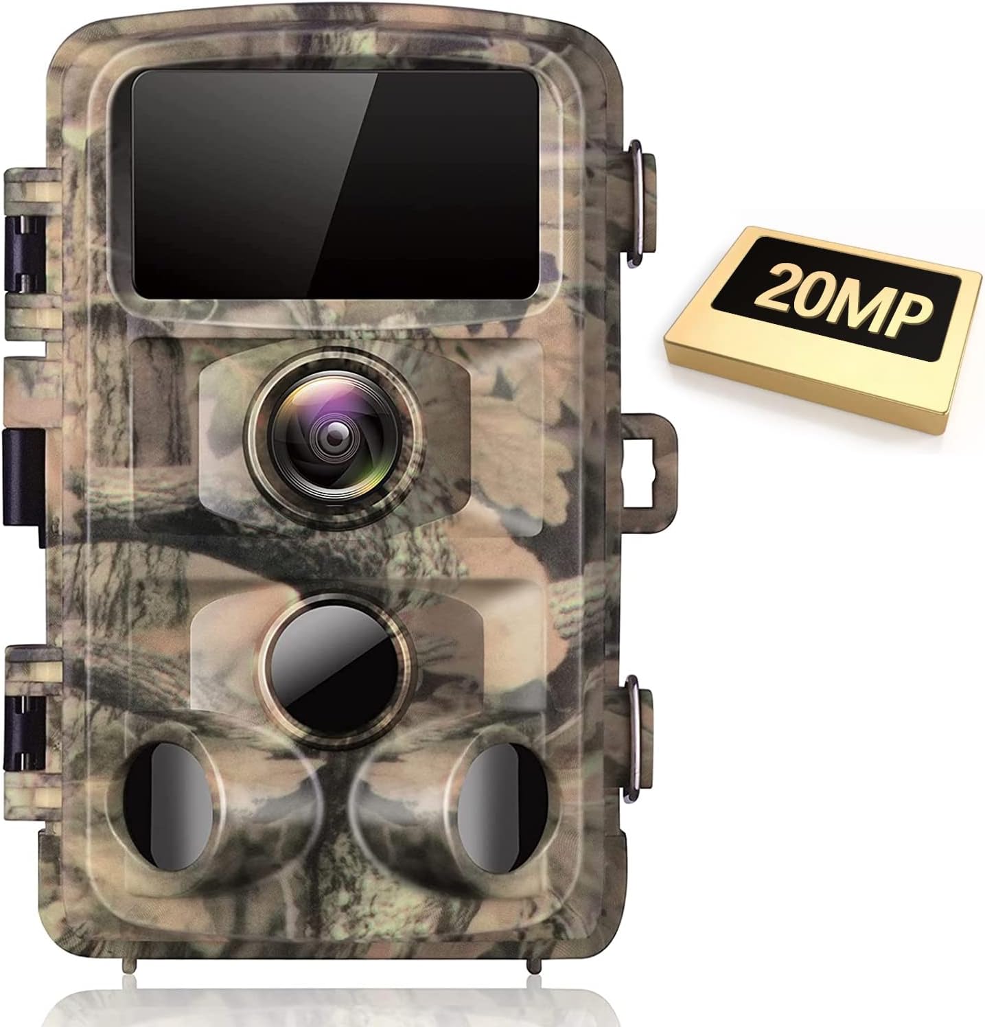 Trail Camera 20MP 1080P Waterproof Game Hunting Cam with 3
