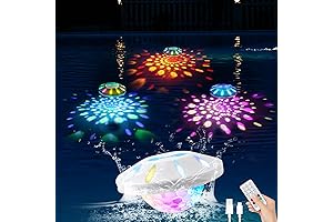 [Glow Bundle] Rechargeable Floating LED Pool Light & Glow Stick Noodles