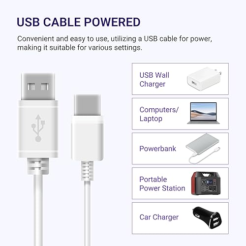 Miniatura 5 de ASPECTEK Exterminador de insectos para interiores, matamoscas 4 en 1 con luz UV, potente rejilla eléctrica, ventilador fuerte y 10 almohadillas