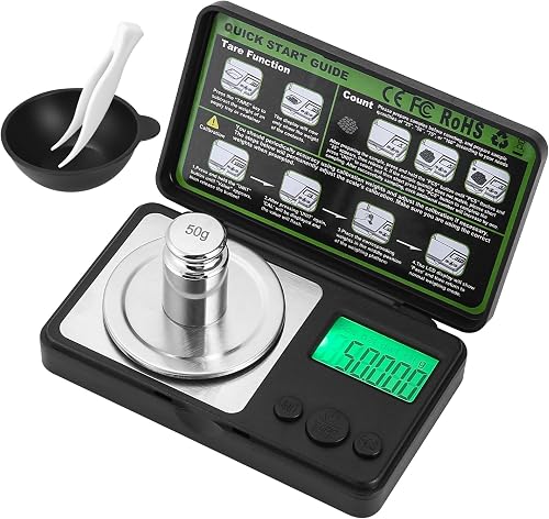 Balance de Précision Haute Précision 100 g/0,001 g Gyxova