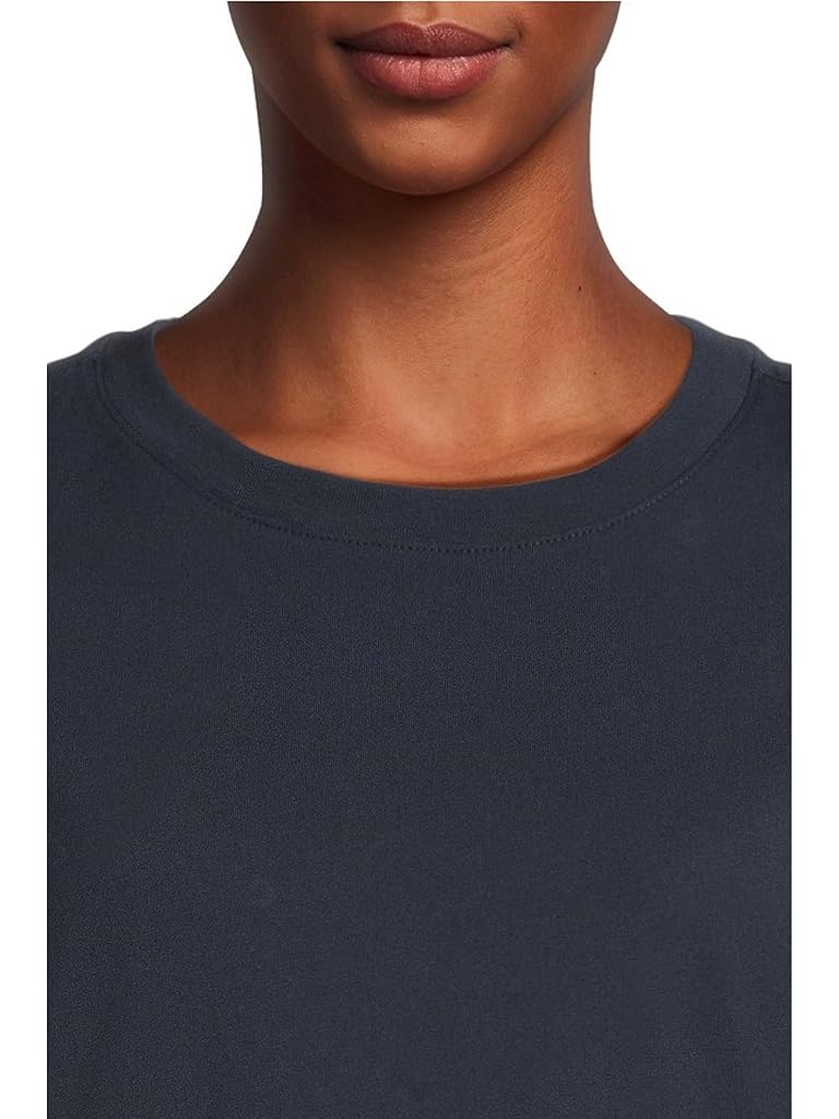 Navy L.L.Bean Signature Premium Essential Short Sleeve Tee