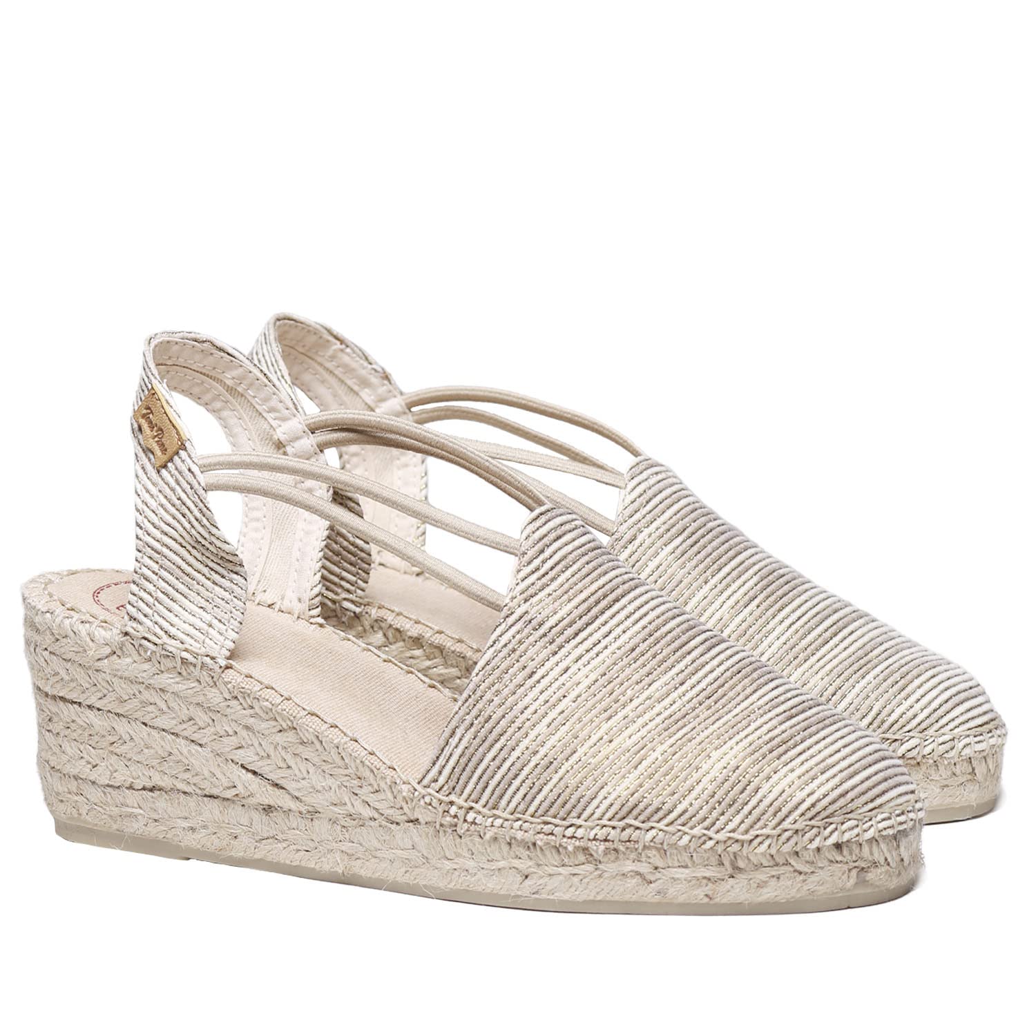 Toni Pons Tania-ZR - Espadrillas vegane con Zeppa da Donna realizzate in Tessuto.