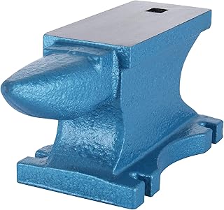 Sponsored Ad - Happybuy Single Horn Anvil 55Lbs, Cast Iron Anvil Blacksmith Withstands Heavy Blows,Anvil Rugged Round Horn...