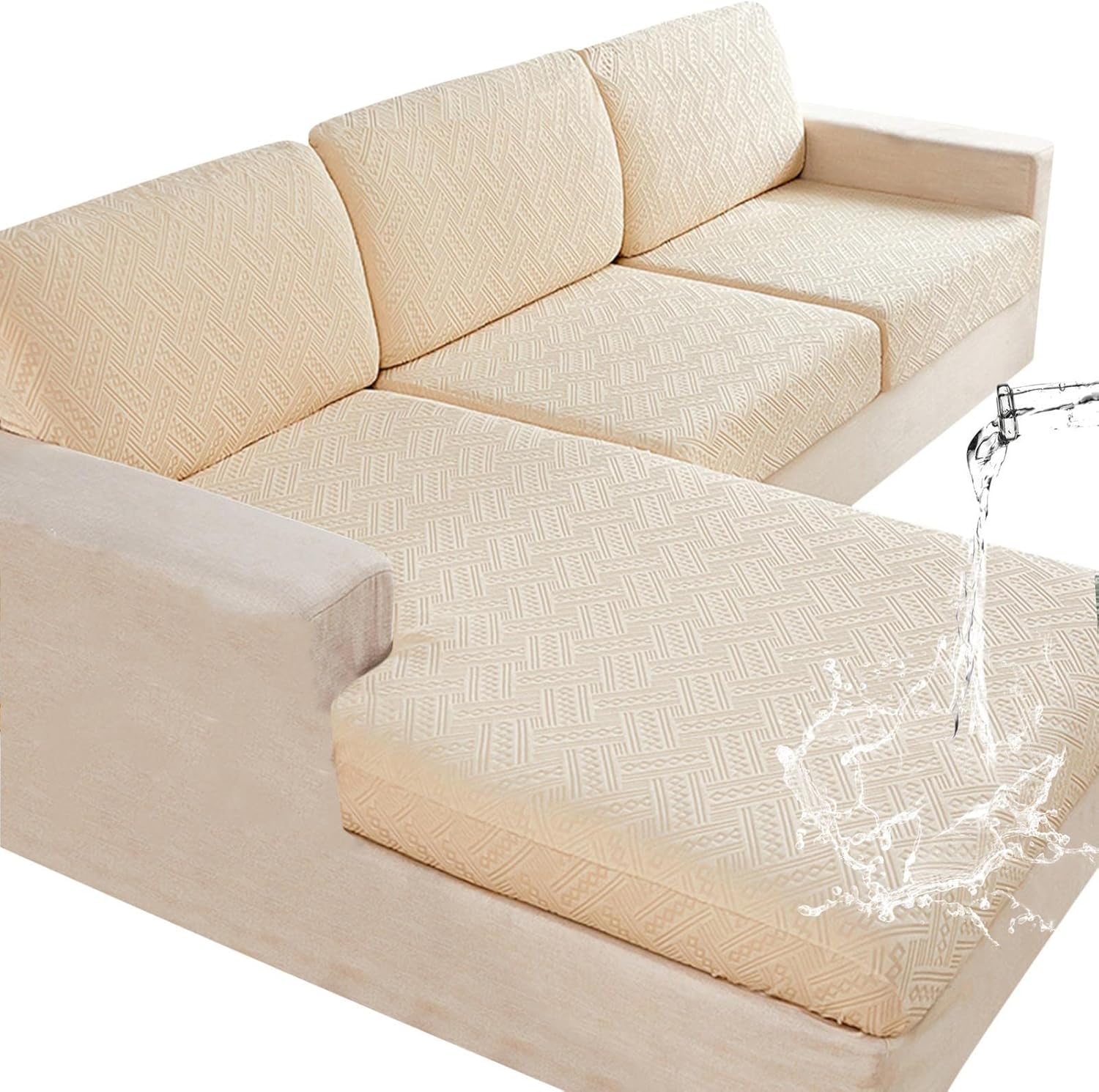 BAOK Stretch Sofa Slipcover Super Stretch Couch Cover Universal Sofa