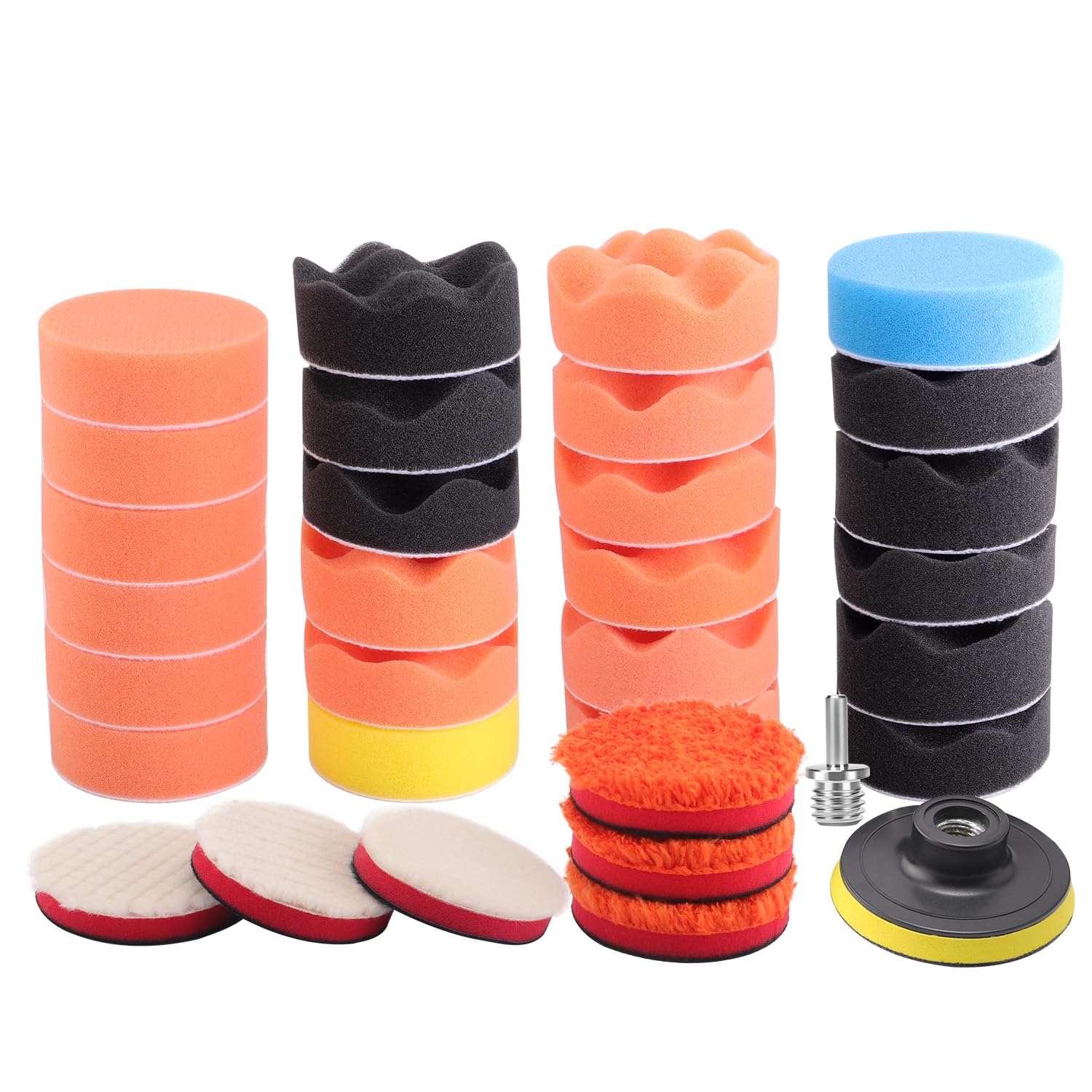 DYNAMIC CHORDセット　 kyohso apple-polisher Amazon.com: ZFE Drill Polishing Kit for Car, 3''(80mm) 32Pcs Car