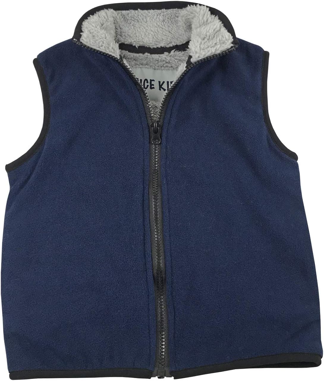 N'Ice Little Boys and Baby Warm Sherpa Lined Fleece Outerwear Vest: Clothing, Shoes & Jewelry