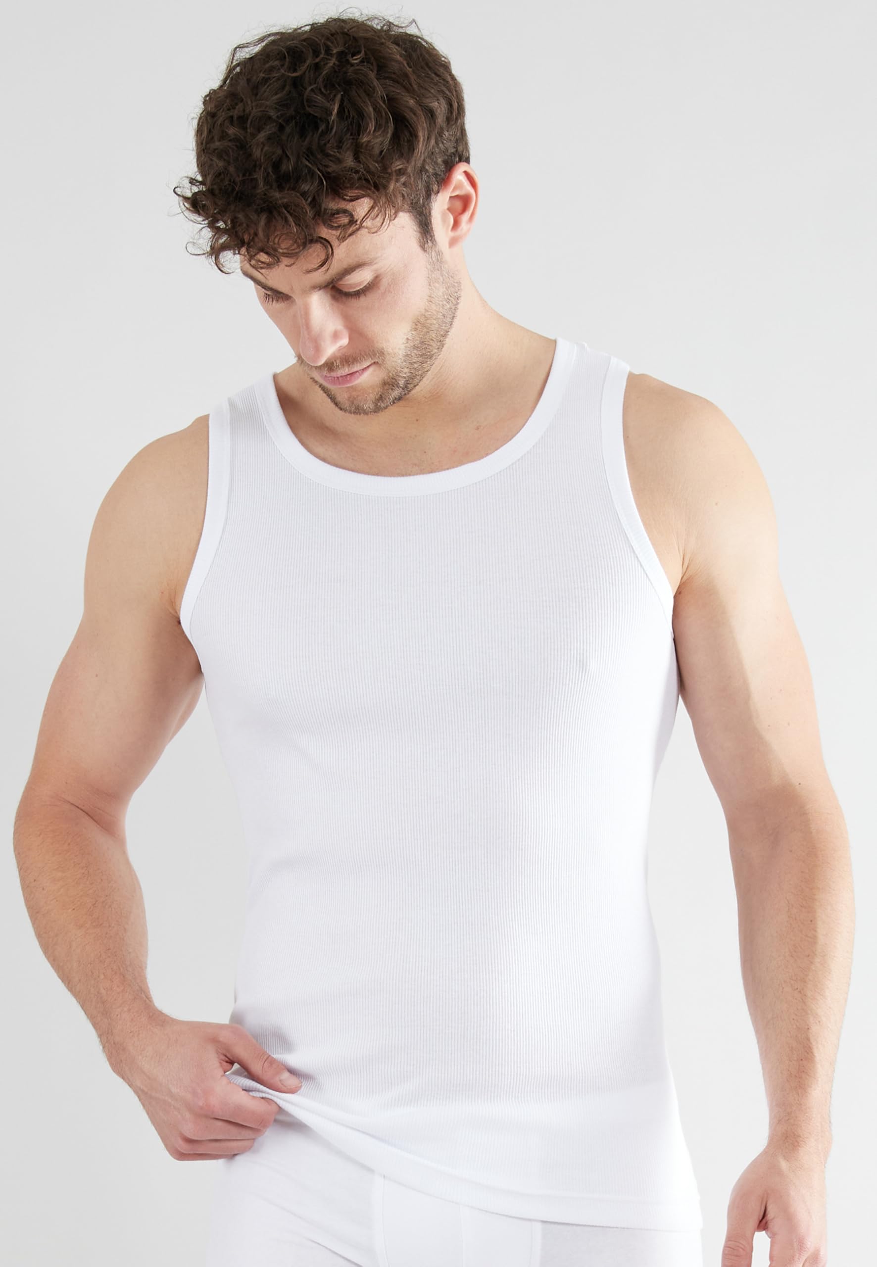 Tom Tailor Herren Tanktop 2er Pack Unterhemd (2er Pack)