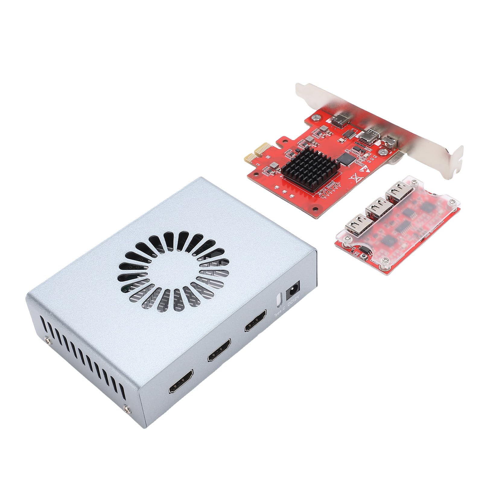 Bewinner Kit de Hardware de Fusor DMA de 6.ª Generación, Sintetizador de Fusión de Vídeo con Interfaz Multimedia HD, Combinador de Pantalla de Entrada de Señal Dual, Soporte 4K 60 Hz para Juegos y