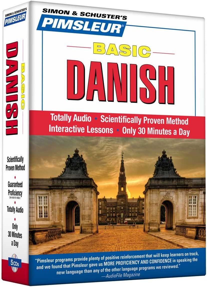 Pimsleur Danish Basic Course - Level 1 Lessons 1-10 CD: Learn to Speak and Understand Danish with Pimsleur Language Programs (1)