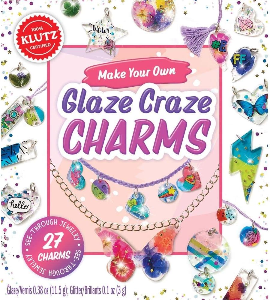 KLUTZ Make Your OWN Glaze Craze Charms