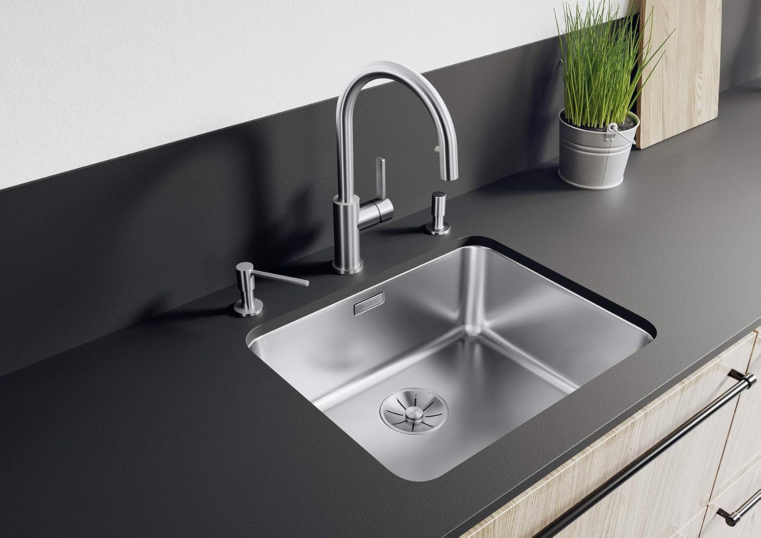 BLANCO Solis 500-U 526122 Sink Stainless Steel