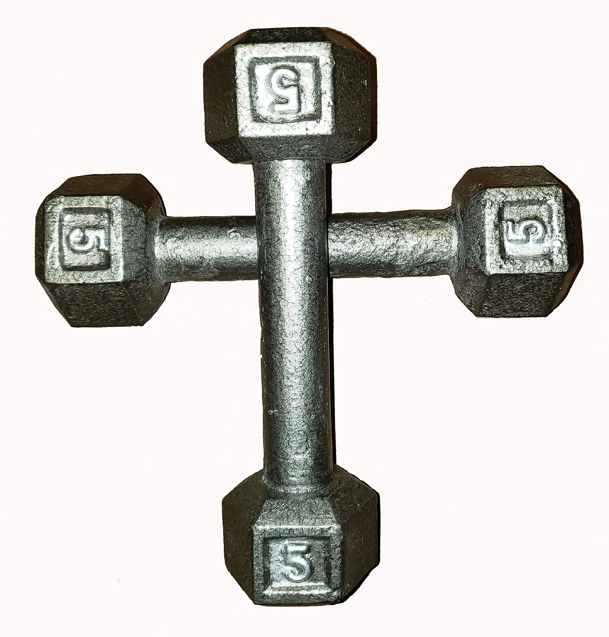 TDS Hex Dumbell - 5lb - Sold as Pair