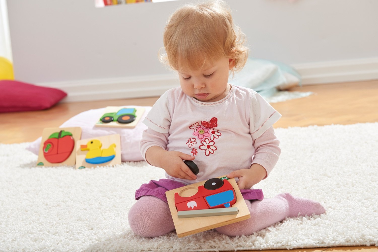 SIMM Spielwaren Lena Puzzle en Bois